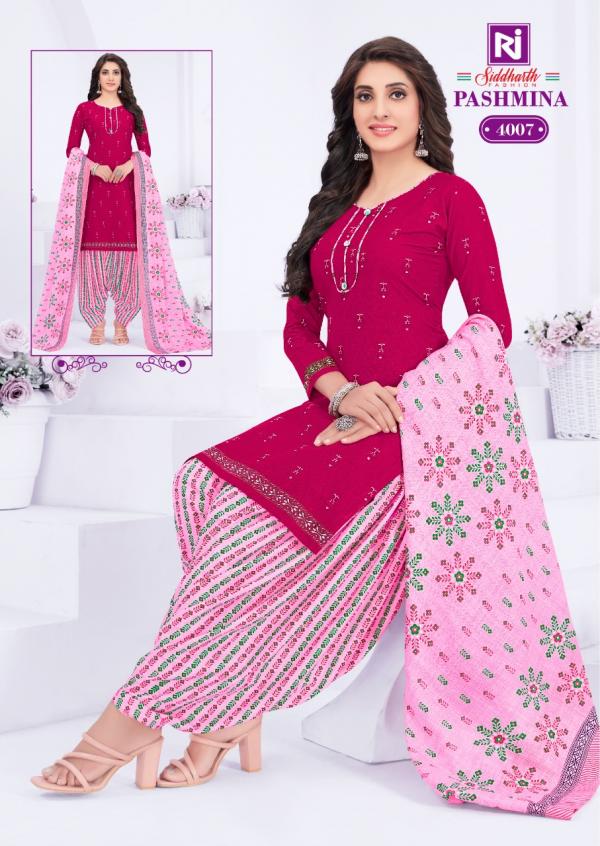 Siddharth Pashmina Vol-4 -cotton Designer ReadyMade Suit